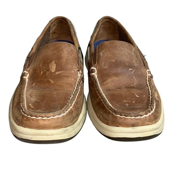 Sperry Top-Sider Leather Slip On Loafers 7.5